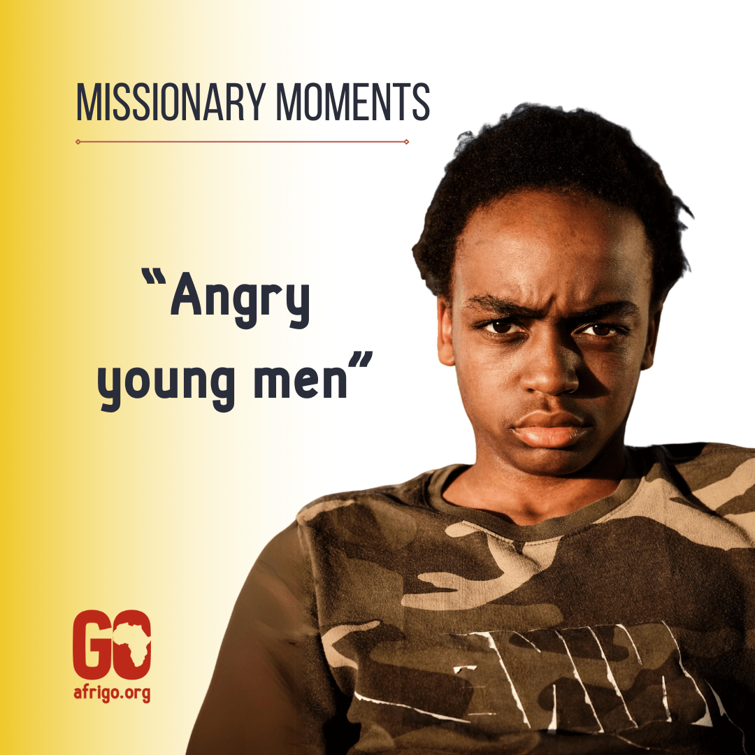 Angry young men - a missionary moment (1)