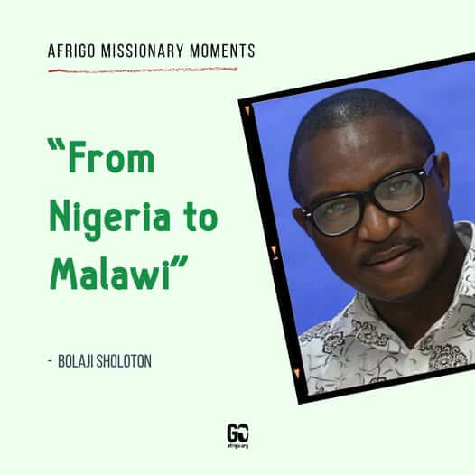Missionary profile – Bolaji Sholoton