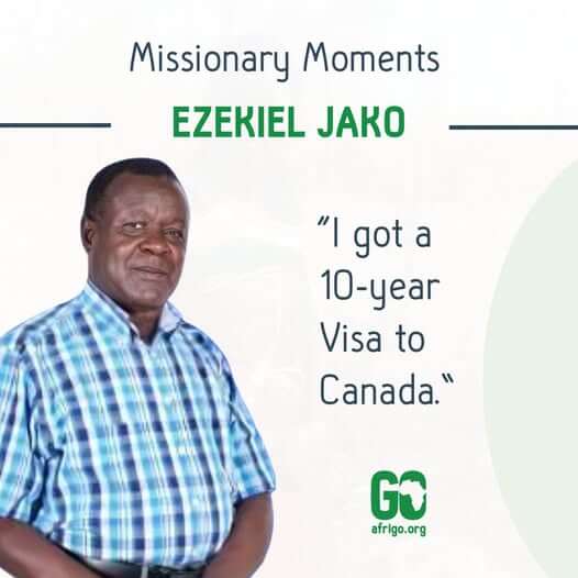 Missionary profile – Ezekiel Jako